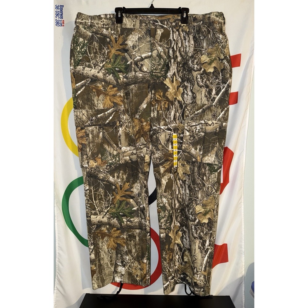NWT Realtree Camo Cargo Pants Mens 2XL Hunting